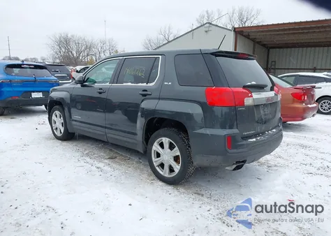 2017 GMC Terrain Sle-1 из США, поврежденный, VIN 2GKALMEK3H6280193